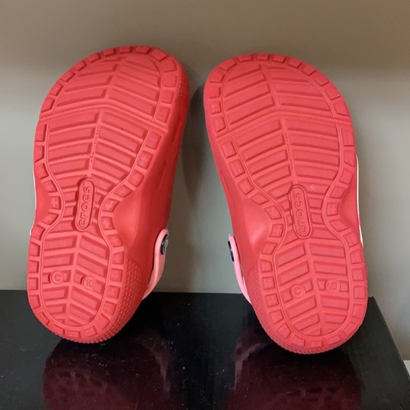 Minnie Mouse Crocs with fuzzy inside - Picture 6 of 6